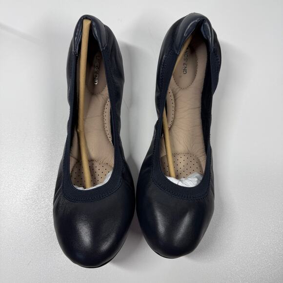 NIB • Lands End Women's Comfort Elastic leather Ballet
Size: 10W - Picture 1 of 11